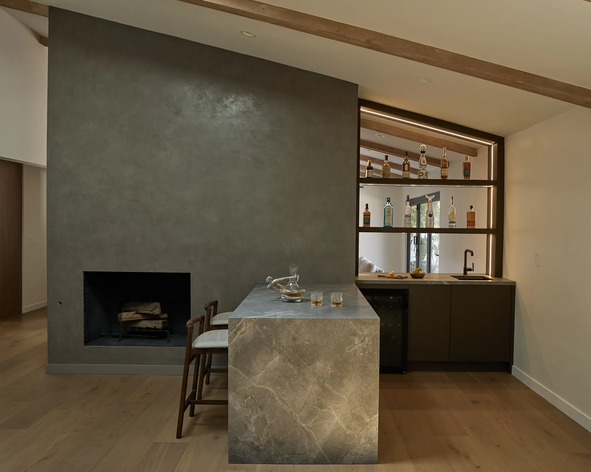 Woodland Hills kitchen remodel — finished kitchen detail